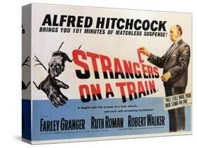 Strangers on a Train, 1951-null-Stretched Canvas