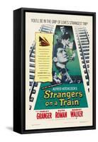 Strangers on a Train 1951-null-Framed Stretched Canvas