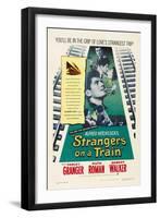 Strangers on a Train 1951-null-Framed Giclee Print