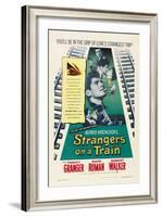 Strangers on a Train 1951-null-Framed Giclee Print