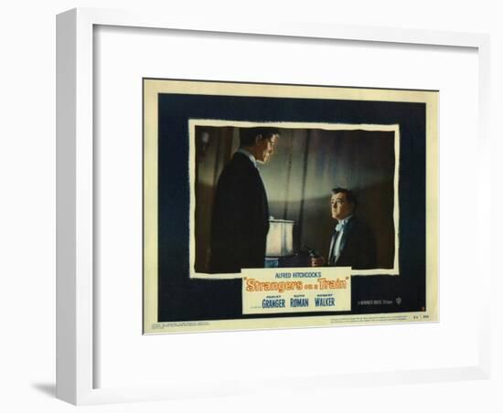 Strangers on a Train, 1951-null-Framed Art Print