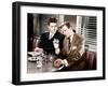 STRANGERS ON A TRAIN, from left: Farley Granger, Robert Walker, 1951-null-Framed Photo