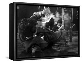 Strangers On A Train, Robert Walker, Farley Granger, 1951-null-Framed Stretched Canvas