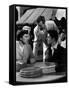 Strangers on a Train, Ruth Roman, Farley Granger, 1951-null-Framed Stretched Canvas