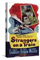 STRANGERS ON A TRAIN-null-Stretched Canvas