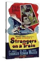 STRANGERS ON A TRAIN-null-Stretched Canvas
