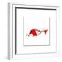 Strap Sandals Heel-null-Framed Giclee Print