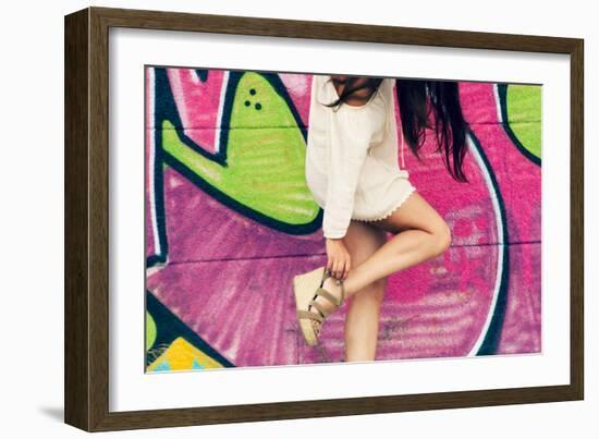 Strap-Maria J Campos-Framed Photographic Print