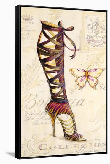 Strappy Boot-Angela Staehling-Framed Stretched Canvas