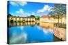 Strasbourg, Barrage Vauban and Medieval Bridge Ponts Couverts. Alsace, France.-stevanzz-Stretched Canvas