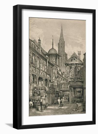 Strasbourg', c1820 (1915)-Samuel Prout-Framed Giclee Print