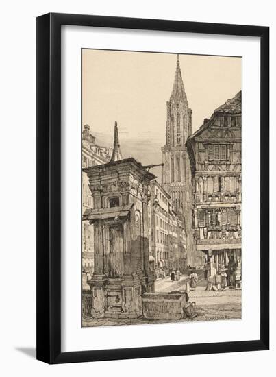 'Strasbourg', c1820 (1915)-Samuel Prout-Framed Giclee Print