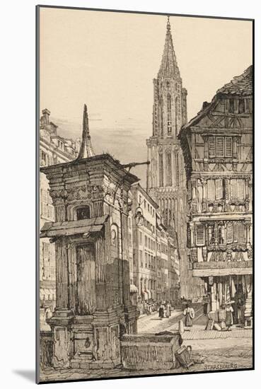 'Strasbourg', c1820 (1915)-Samuel Prout-Mounted Giclee Print