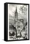 Strasbourg Cathedral, France-null-Framed Stretched Canvas