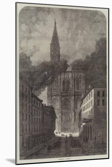 Strasbourg Cathedral-null-Mounted Giclee Print