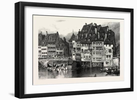 Strasbourg, Strasburg, France, 19th Century-null-Framed Giclee Print