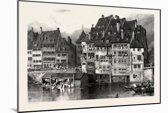 Strasbourg, Strasburg, France, 19th Century-null-Mounted Giclee Print