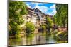 Strasbourg, Water Canal in Petite France Area, Unesco Site. Alsace.-stevanzz-Mounted Photographic Print
