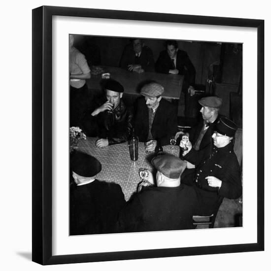 Strasbourg Wine Tasters-null-Framed Photographic Print