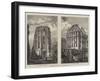 Strasburg after the Bombardment-Henry William Brewer-Framed Giclee Print