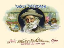 Walt Whitman-Haywood, Strasser & Voigt Litho-Mounted Art Print
