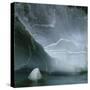 Strata in Riverbank Rock Formation-Micha Pawlitzki-Stretched Canvas