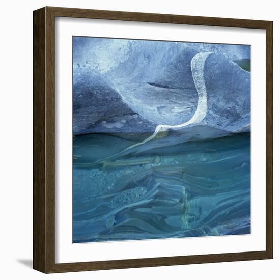 Strata in Rock Formation Along Verzasca River-Micha Pawlitzki-Framed Photographic Print