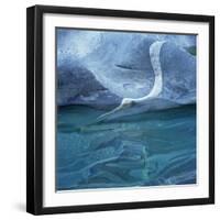 Strata in Rock Formation Along Verzasca River-Micha Pawlitzki-Framed Photographic Print