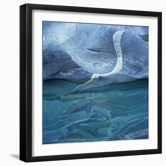 Strata in Rock Formation Along Verzasca River-Micha Pawlitzki-Framed Photographic Print