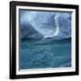 Strata in Rock Formation Along Verzasca River-Micha Pawlitzki-Framed Photographic Print