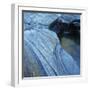 Strata in Rock Formation Along Verzasca River-Micha Pawlitzki-Framed Photographic Print