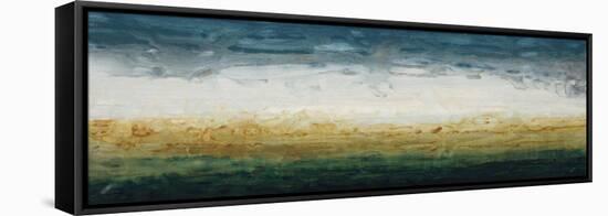 Strata Mist-Kari Taylor-Framed Stretched Canvas