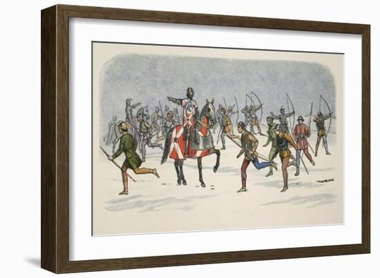 Stratagem of Lord Fauconberg at Towton-James William Edmund Doyle-Framed Giclee Print