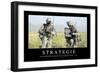 Strategie: Motivationsposter Mit Inspirierendem Zitat-null-Framed Photographic Print