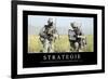 Strategie: Motivationsposter Mit Inspirierendem Zitat-null-Framed Photographic Print
