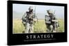 Strategy: Inspirational Quote and Motivational Poster-null-Stretched Canvas