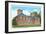 Stratford Hall, Fredericksburg, Virginia-null-Framed Art Print