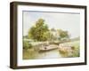 Stratford Lock-Arthur Claude Strachan-Framed Premium Giclee Print