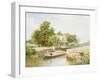 Stratford Lock-Arthur Claude Strachan-Framed Premium Giclee Print