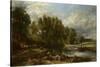 Stratford Mill, 1820-John Constable-Stretched Canvas