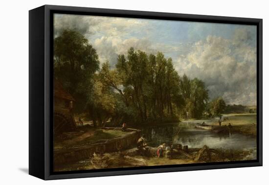 Stratford Mill, 1820-John Constable-Framed Stretched Canvas