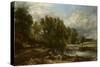 Stratford Mill, 1820-John Constable-Stretched Canvas