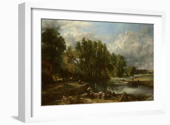 Stratford Mill, 1820-John Constable-Framed Giclee Print