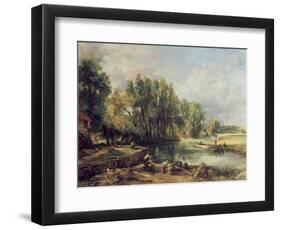 Stratford Mill-John Constable-Framed Premium Giclee Print