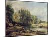 Stratford Mill-John Constable-Mounted Premium Giclee Print