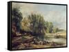 Stratford Mill-John Constable-Framed Stretched Canvas