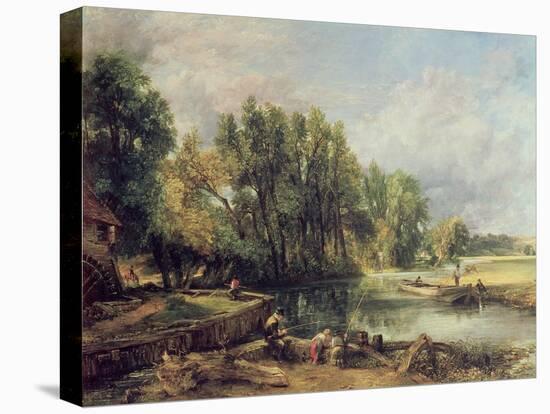 Stratford Mill-John Constable-Stretched Canvas