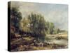 Stratford Mill-John Constable-Stretched Canvas