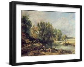 Stratford Mill-John Constable-Framed Giclee Print