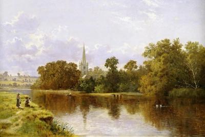Stratford on Avon from the River' Giclee Print - Arthur Bevan Collier |  AllPosters.com